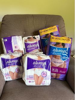 Always Discreet Underwear Large