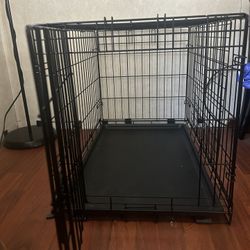 Black Dog Cage- Sturdy & Secure!