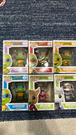 Full set of Funko TMNT!