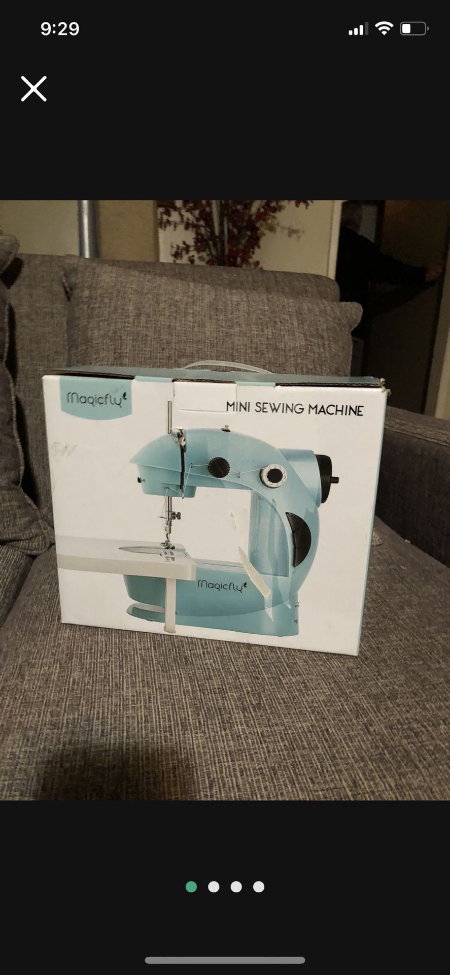 Brand New MagicFly Mini Sewing Machine Tested Works Perfectly when you come ill fully test it for you