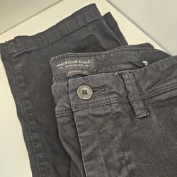 American Eagle Extreme Flex Men’s Pants – Black – Slim Straight Fit – Size 32x34