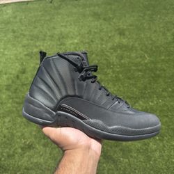 JORDAN 12 WINTER BLACK 