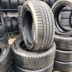 225/55/17  SET DE 4 LLANTAS