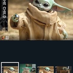 hot toys mandalorian grogu Life Size