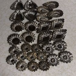 Metal Mini Tart Tins Set – Mixed Sizes