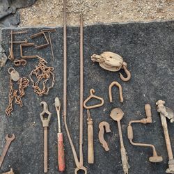 Antique Blacksmith Tools