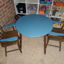 Children's Table And Chairs 