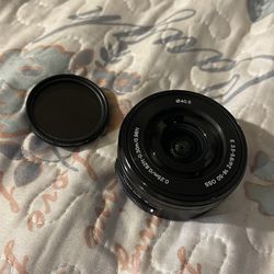 Sony E PZ 16-50mm f/3.5-5.6 E mount Camera Lens with ND filter 
