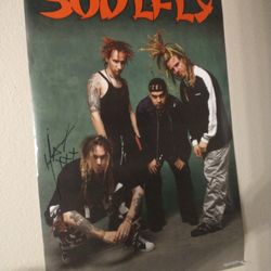 Autographed Soulfly Signed By Max Metal Poster