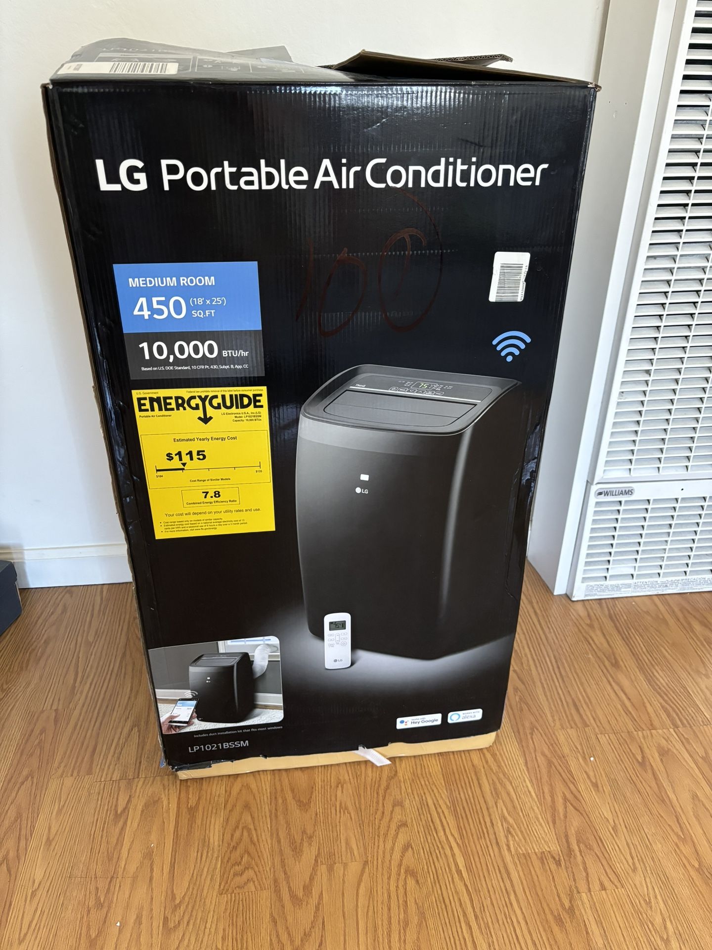 LG Portable AC Unit. Air Conditioner