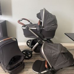 Silver Cross Stroller System And Nuna Car seat
