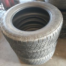 3 Nitto Terragrapplers 275/70/20