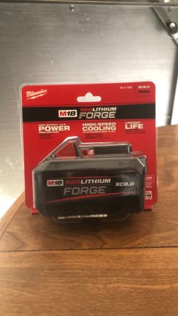 Milwaukee m18 red lithium forge