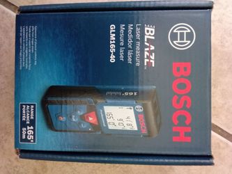 Bosch Blaze GLM165-40 Laser Measure