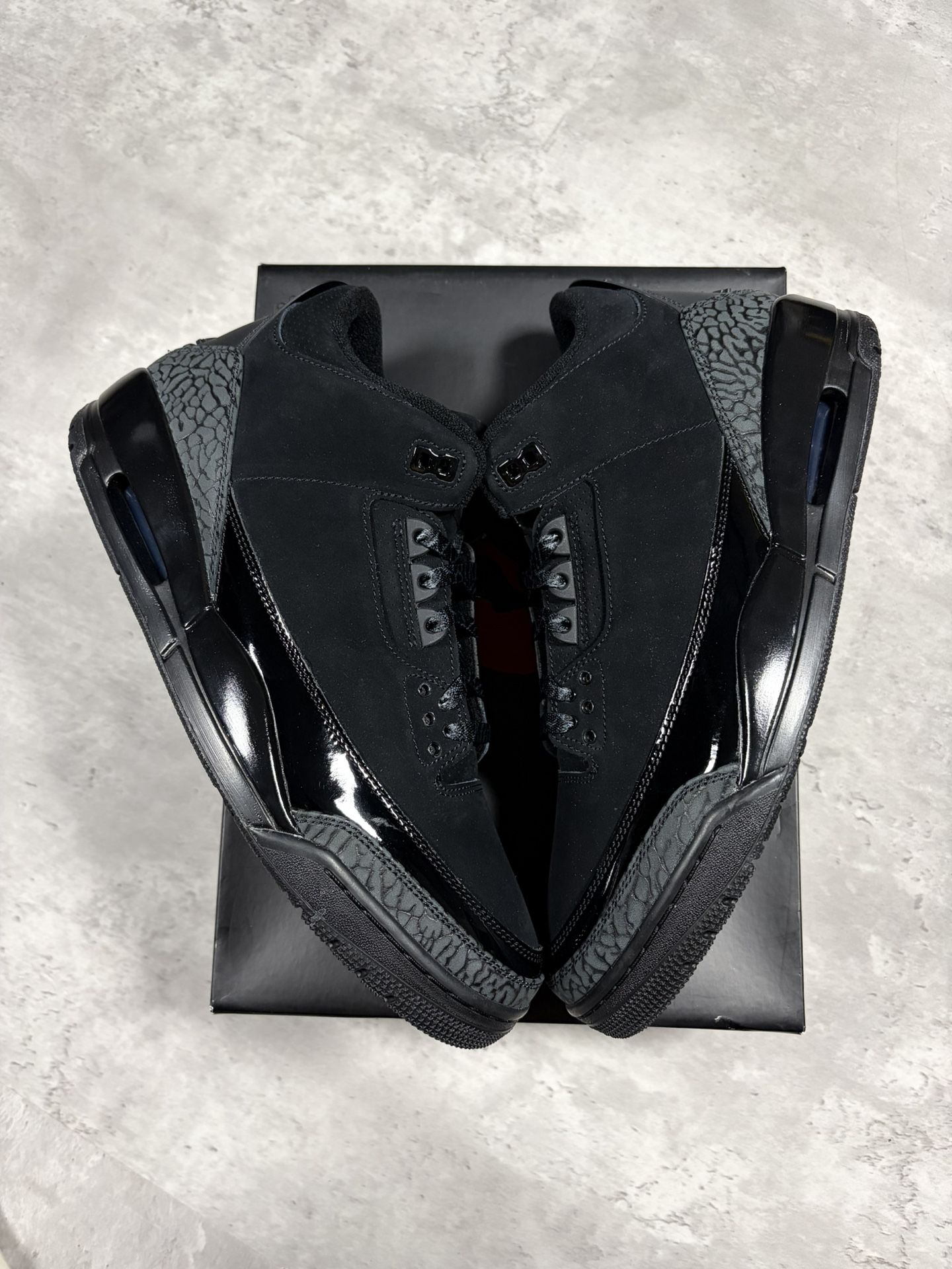 Jordan 3 Black Cat Size 12 Men