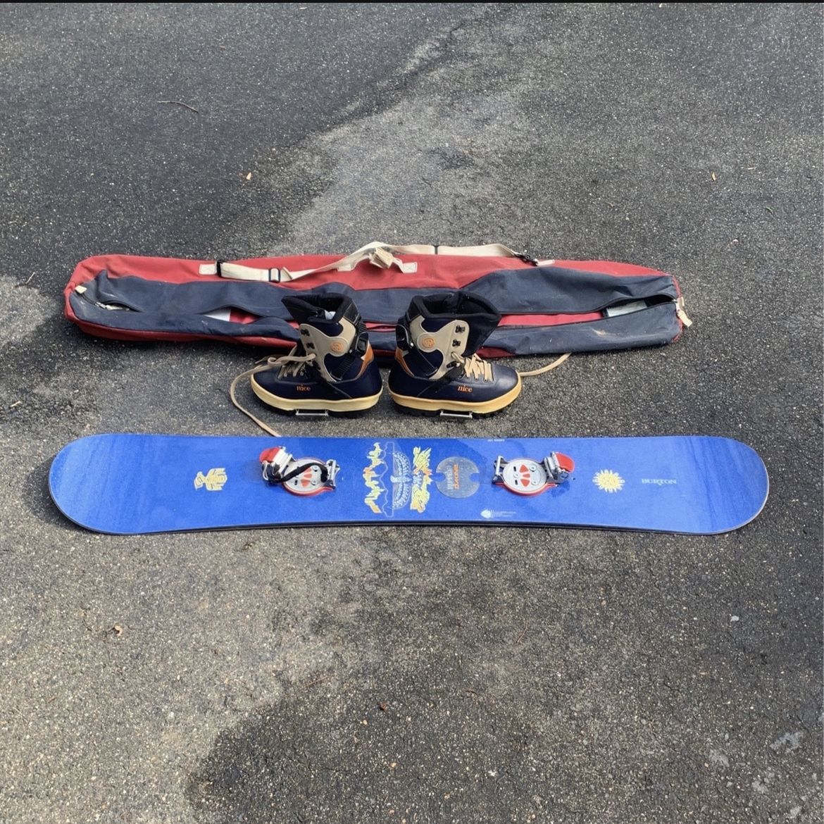 1999 Burton Rippey Pro-Model Vintage - 156 cm w/ Switch Step