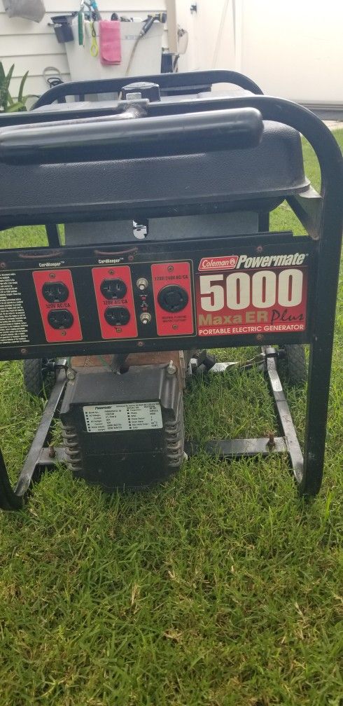 coleman powermate 5000 Generator