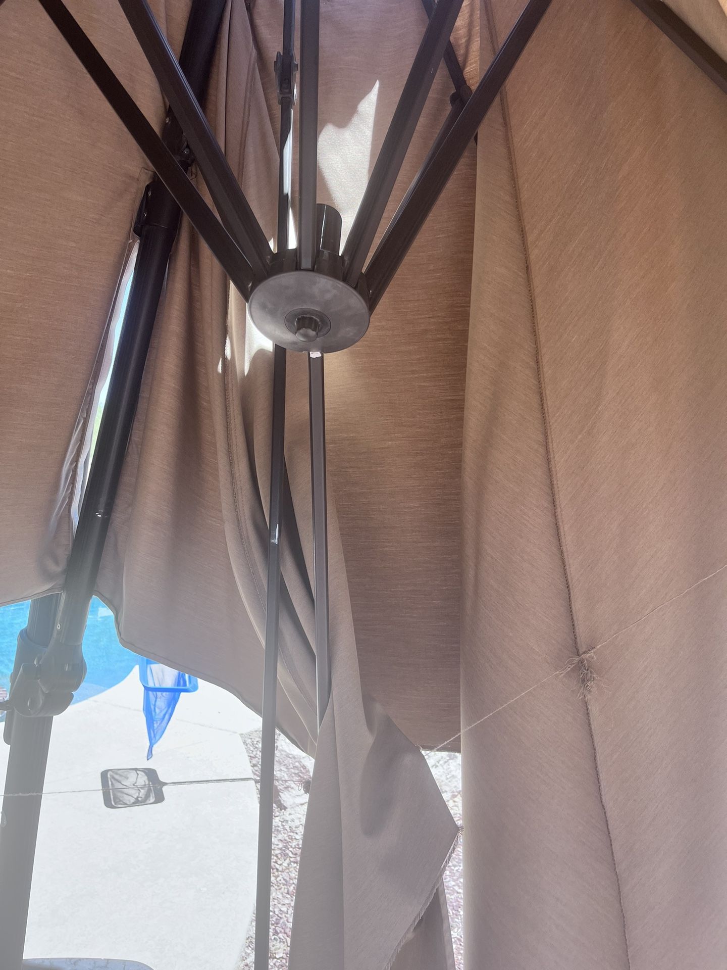 Free Extra Large Costco Umbrella Needs Fixed for Sale in Mesa, AZ OfferUp