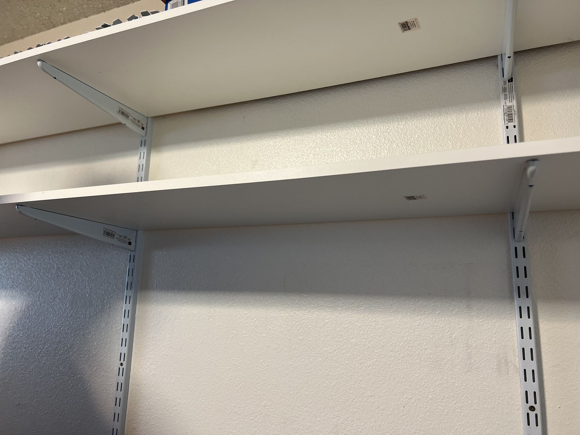 Storage shelves 