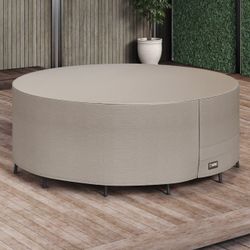 Round Outdoor Patio Furniture Cover