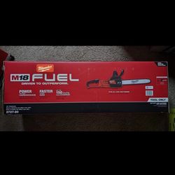 Milwaukee M18 FUEL 16 in. 18V Lithium-Ion Brushless Battery Chainsaw (Tool-Only)