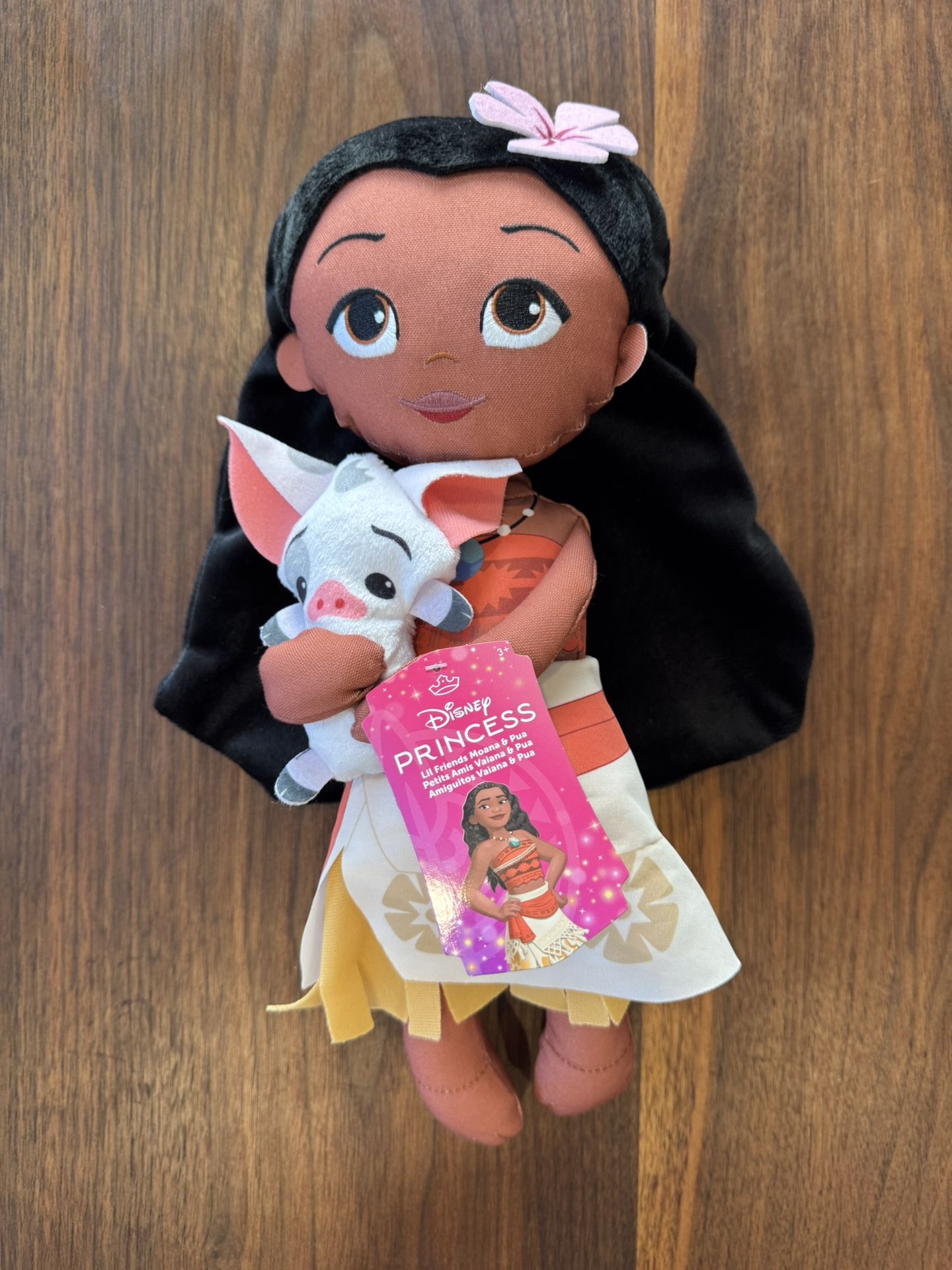 Moana And Pua Plush Doll - New With Tags