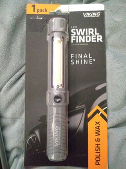 Viking LED swirl finder inspection flashlight