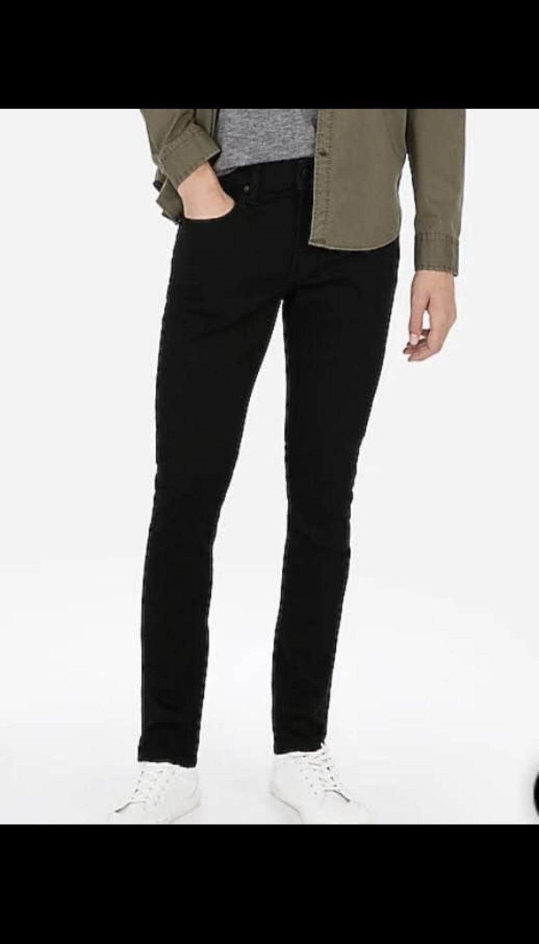 Steve’s jeans men black Skinny jeans 28X30