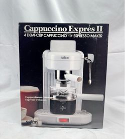 Salton Cappuccino Express II (NIB)