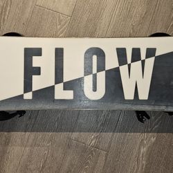 Flow Era Snow Board With Ride Bindings 