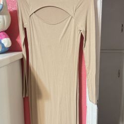 Beige Dress