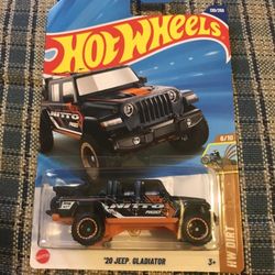 Hot  Wheels 2025 Super Treasure Hunt ‘20 Jeep Gladiator