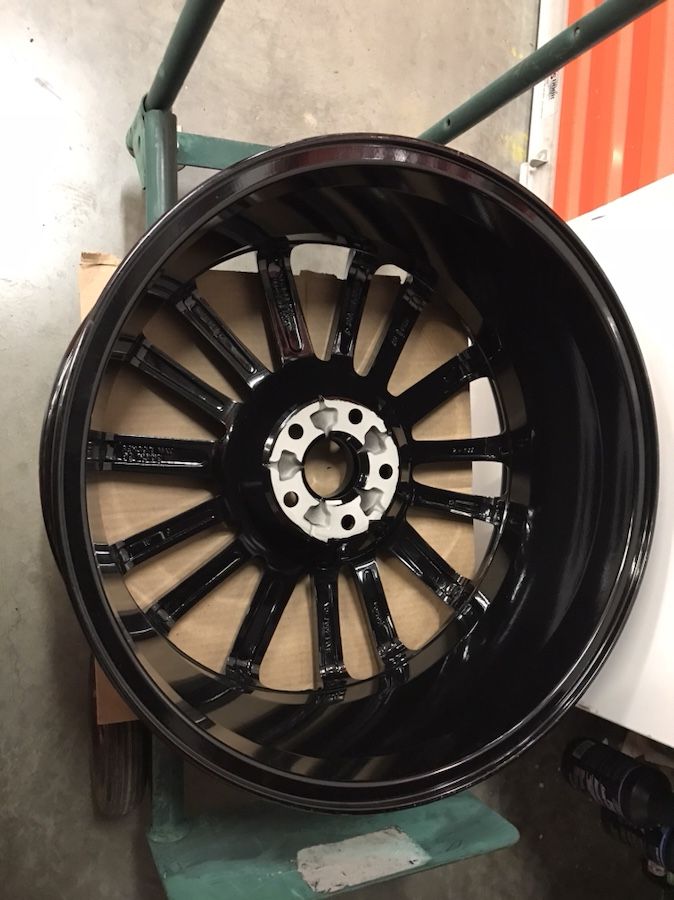 20 inch gloss black Lincoln MKX wheels rims oem factory stock original