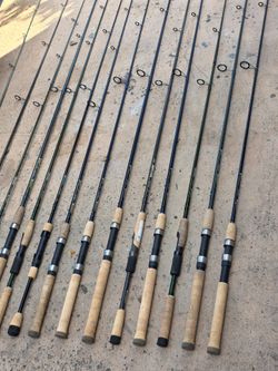 St Croix Rods/Fenwick/Abu Garcia Rods...150.00 Each
