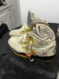 Sail Off-White Jordan 5s