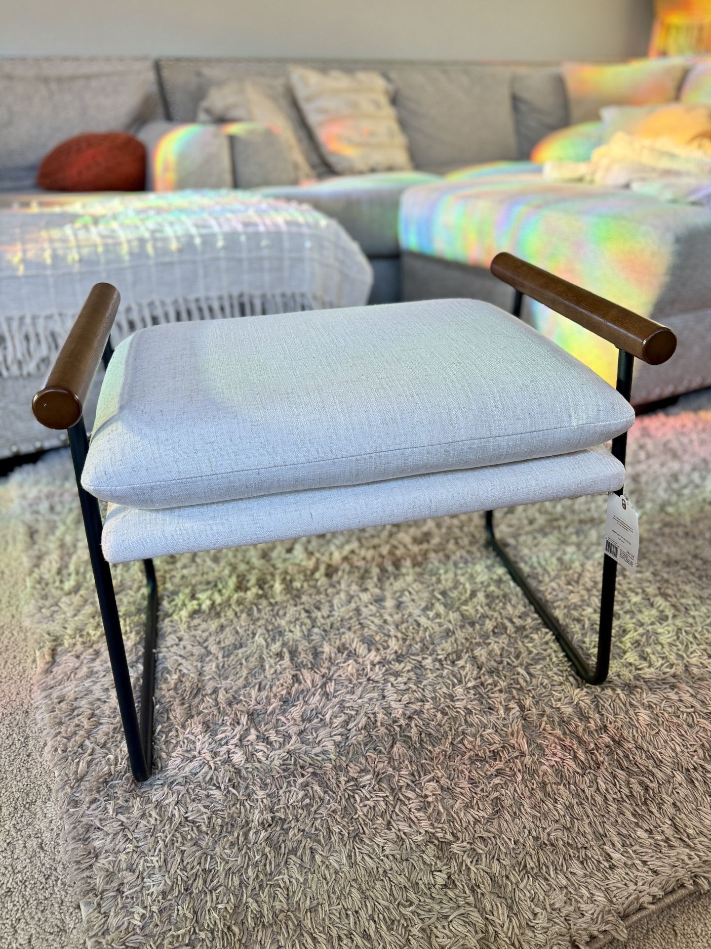 Bench/ottoman $75