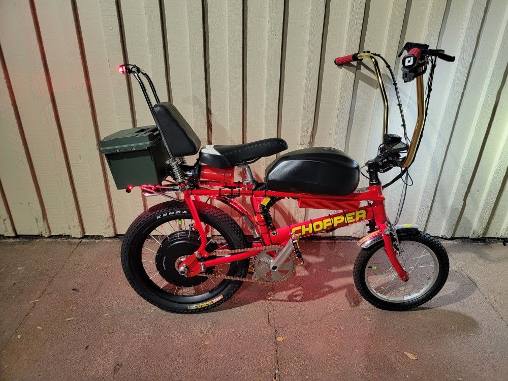 Electric Raleigh Chopper Custom E bike