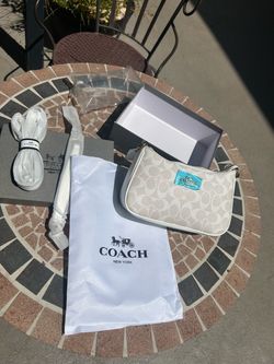Brand New Coach Signature Shoulder Bag – New With Box & Packaging