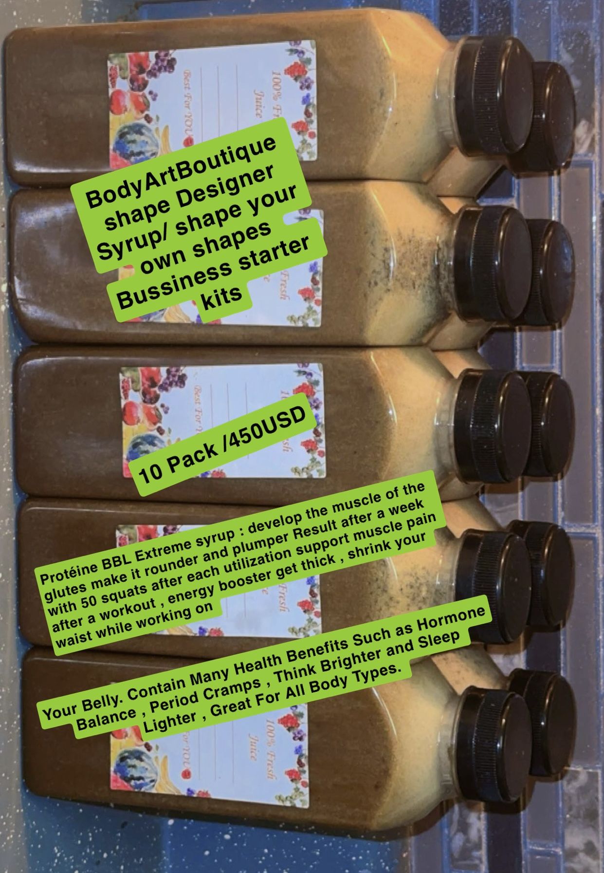 Wholesale BBl Buttocks Food Syrup