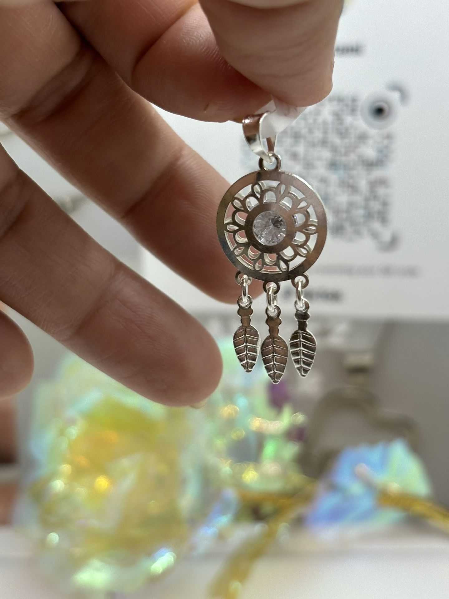 Sterling Silver Dream Catcher 