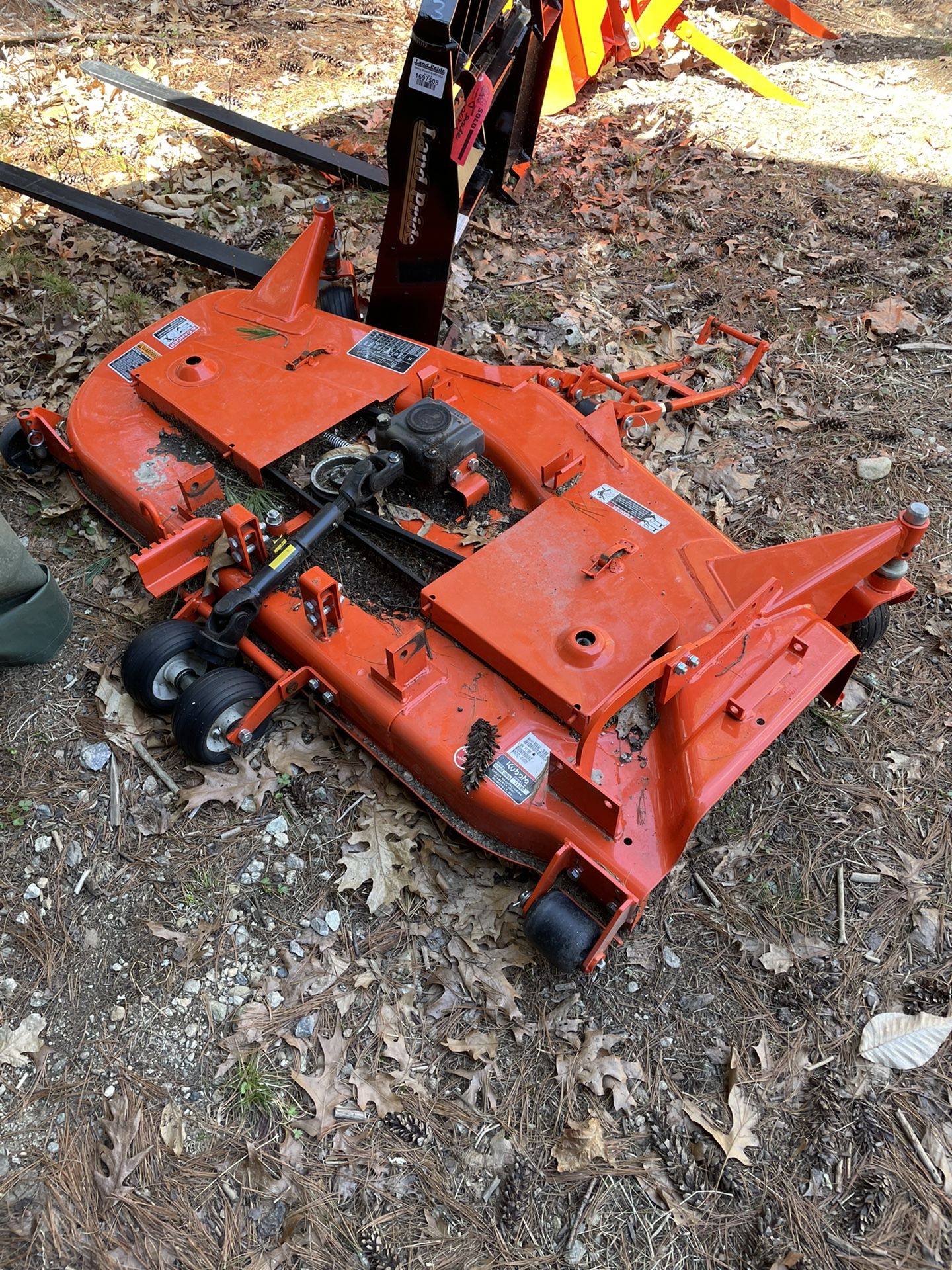 Kubota Mower 72” Mower Deck