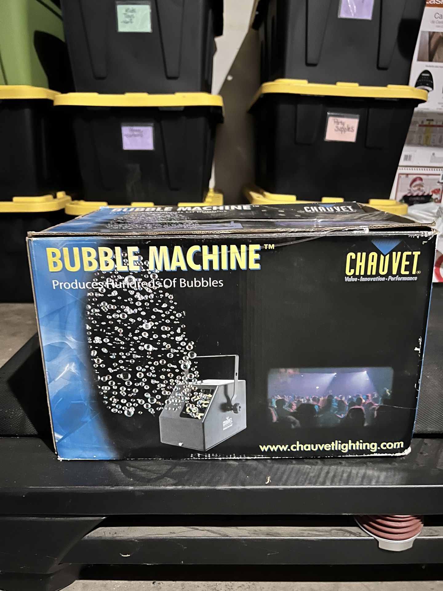 Chauvet Bubble Machine