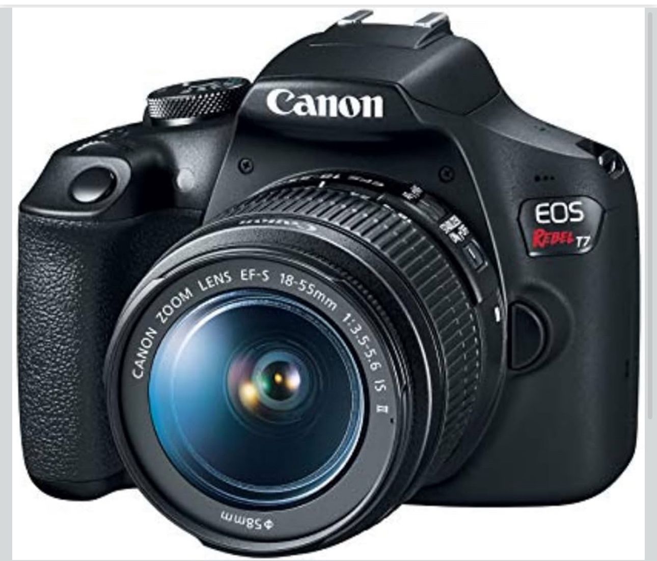 Canon Rebel T7 DSLR