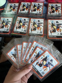 NARUTO YANKEES CHAKRA PROMO CARD