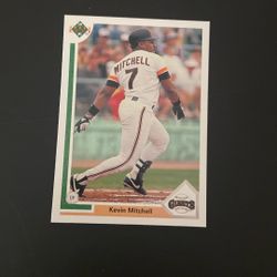 91 Upper Deck Kevin Mitchell #247