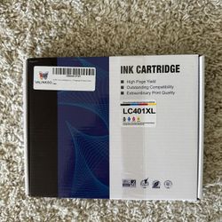 LC401 Ink Cartridges Compatible for Brother LC401 Ink Cartridges Color Standard Yield Work with Brother MFC-J1010DW MFC-J1012DW MFC-J1170DW Printer (1