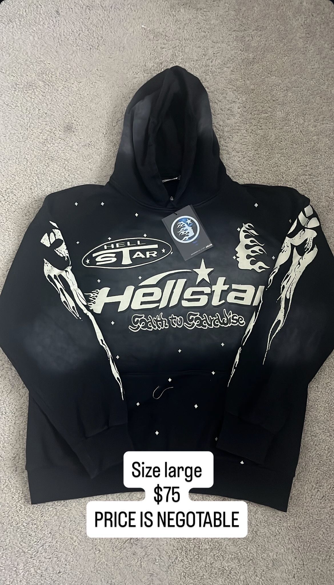 Brand New 1:1 Hellstar Hoodie