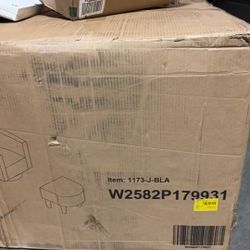 Comfy Recliner Corduroy Arm Chair Single Sofa with Ottoman 