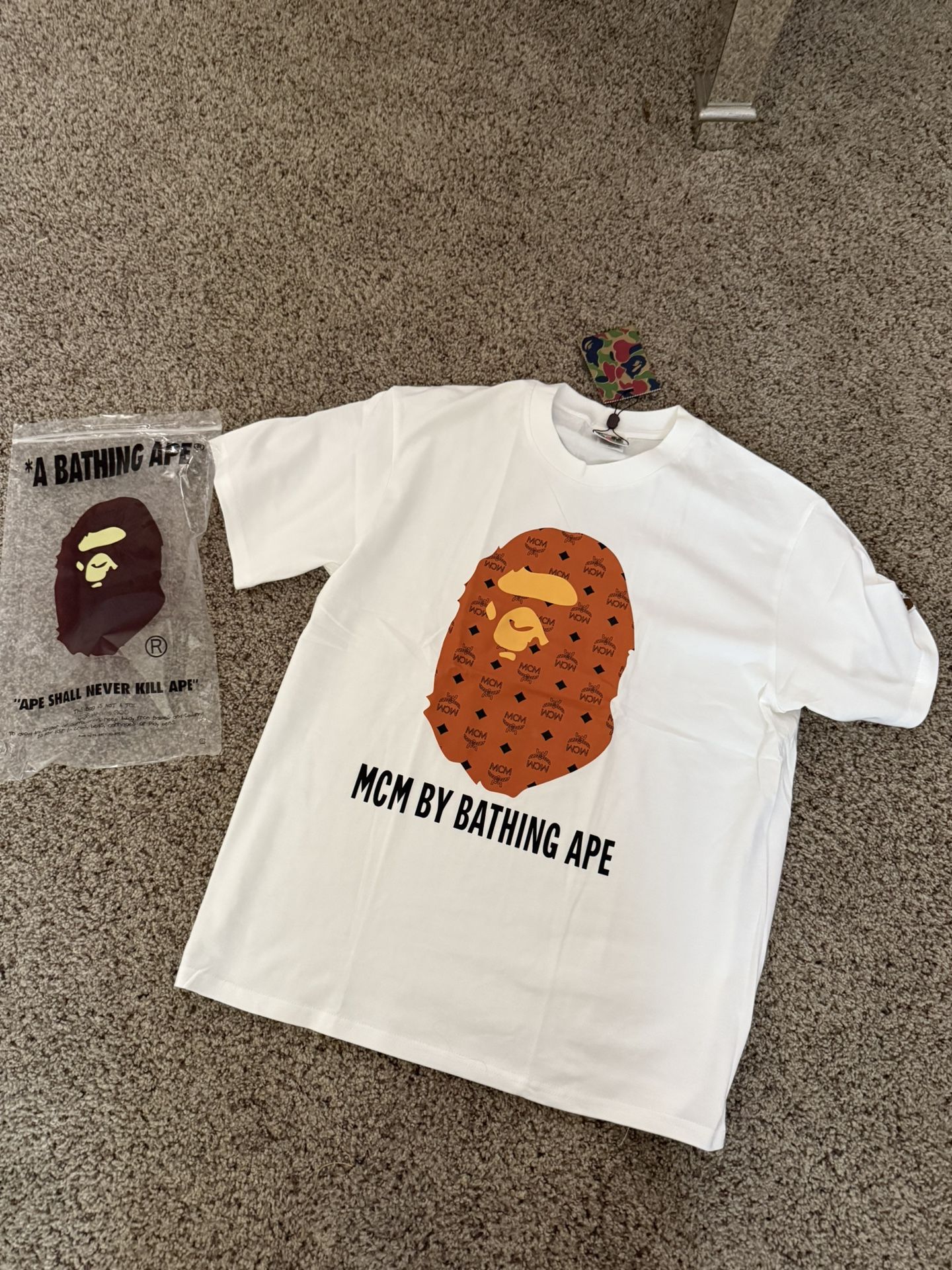Bape x MCM shirt