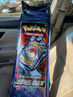 SANTA CRUZ POKEMON BLIND BAG SKATEBOARD DECK / SEALED